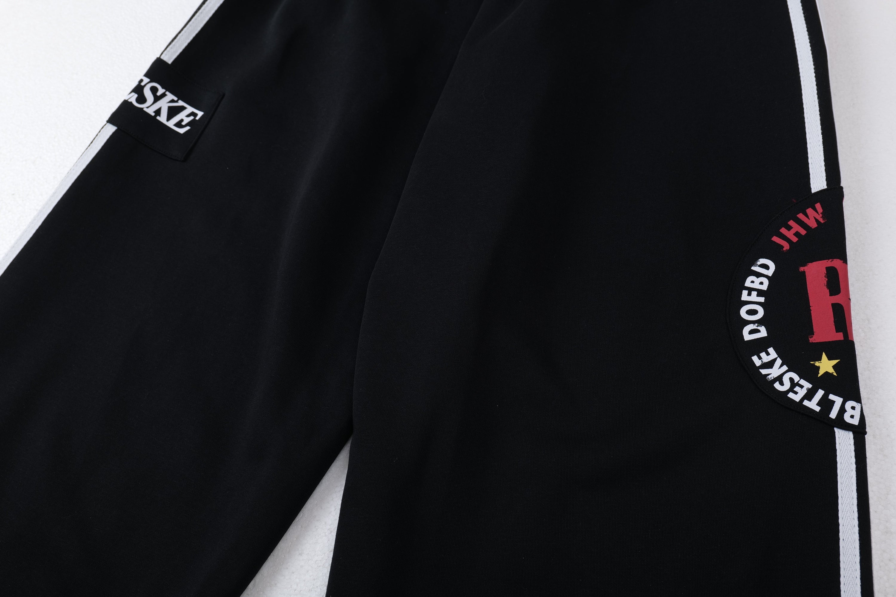 Fairfocus College Track Pants | Wide-Leg Streetwear Sweatpants