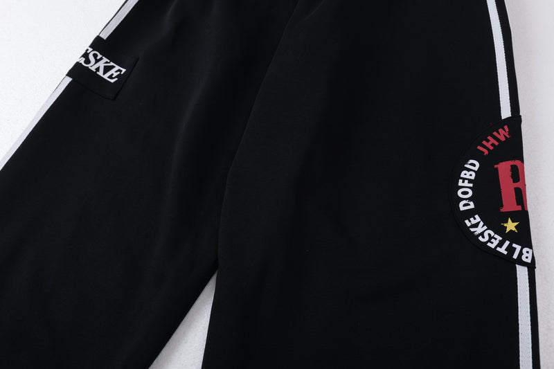 Fairfocus College Track Pants | Wide-Leg Streetwear Sweatpants