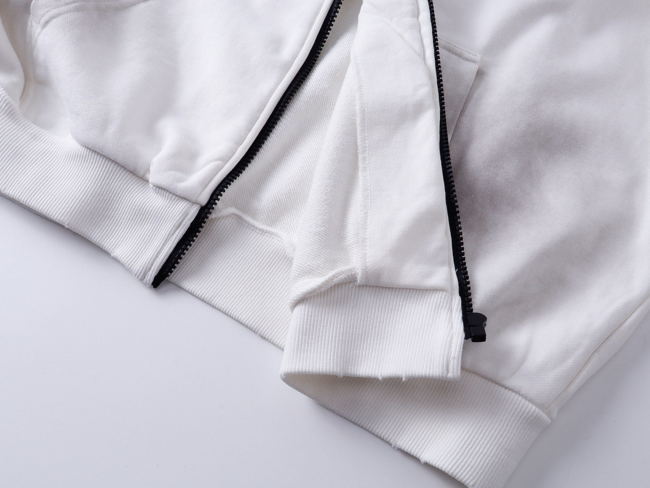 Omirad Distressed Sport Zip Hoodie | Bold Graphic Streetwear