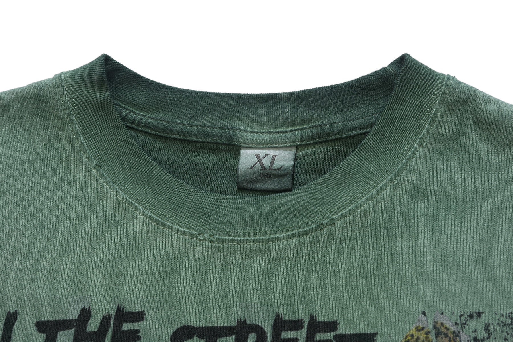 Omirad On The Street Vintage Wash Collage Graphic Tee