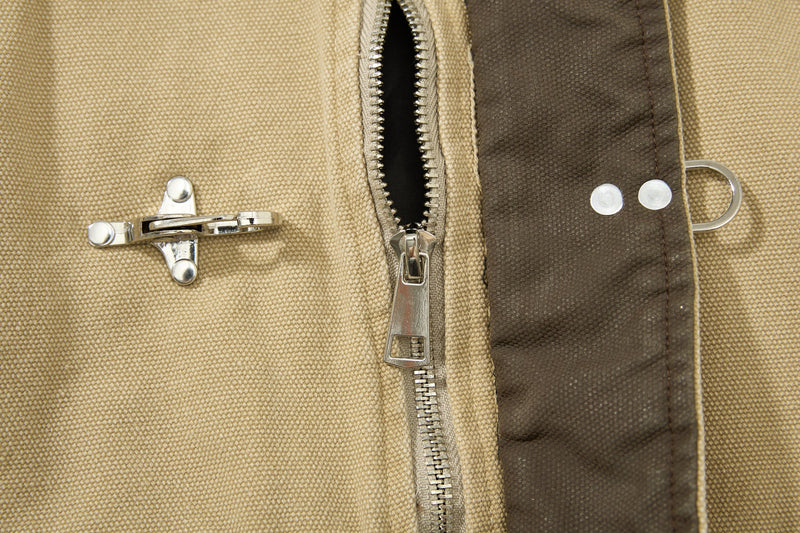 Omirad Classic Toggle Work Jacket | Cropped Utility Jacket