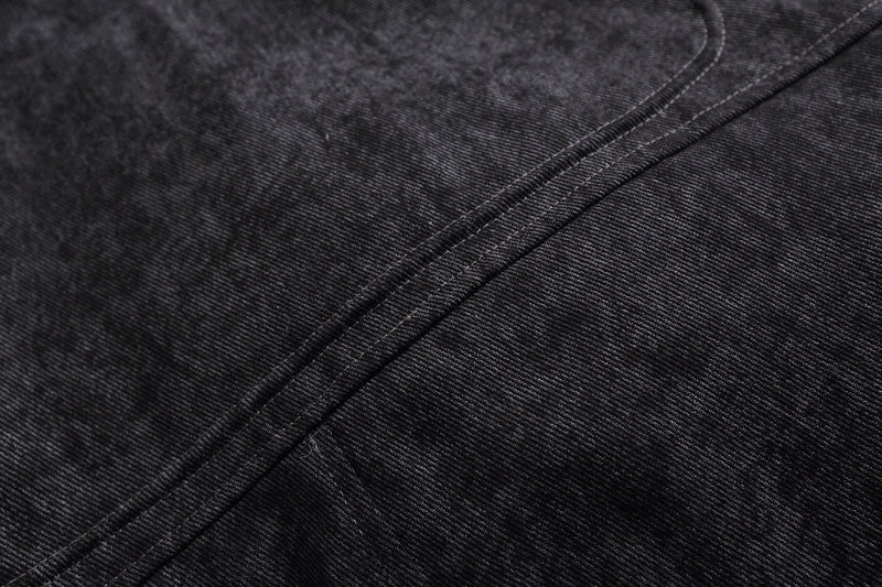 Omirad Vintage Toggle Cotton Jacket | Faux Fur Collar