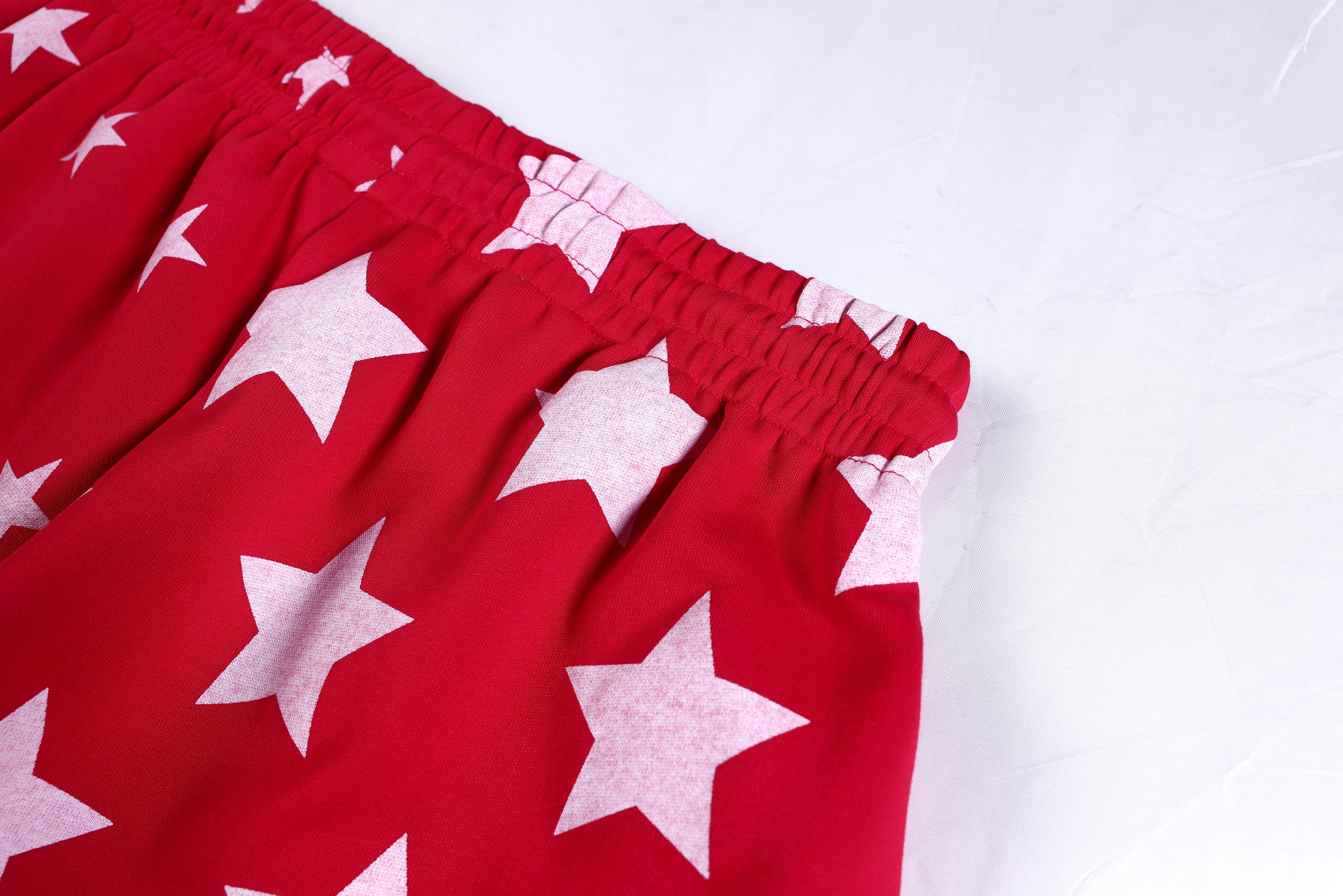 Starfield Wide-Leg Sweatpants | All-Over Star Print Streetwear