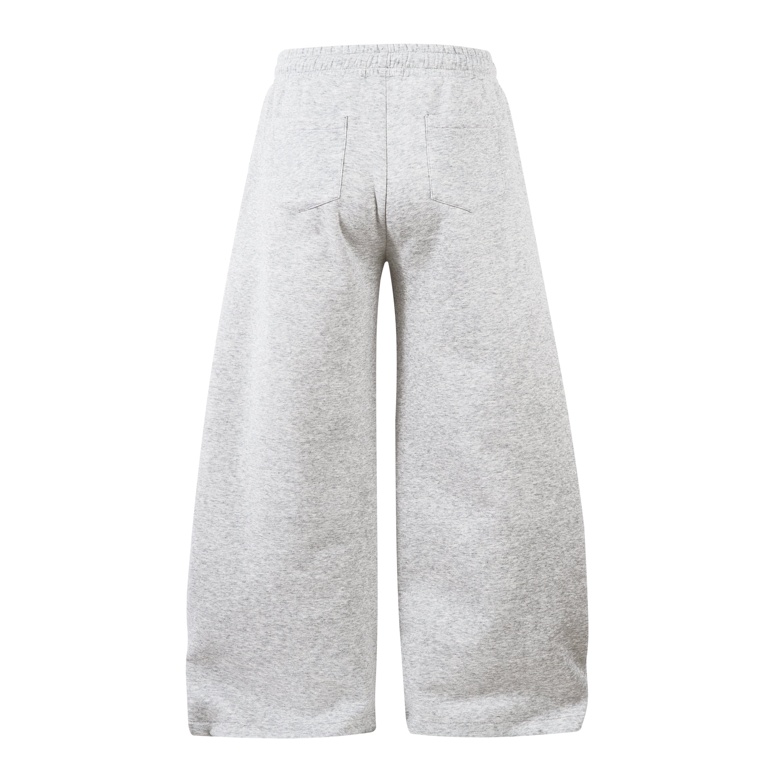 Omirad Embroidered Multi-Pocket Wide-Leg Cargo Sweatpants