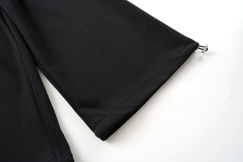 Gothic Cross Graphic Wide-Leg Sweatpants | SP2 Print