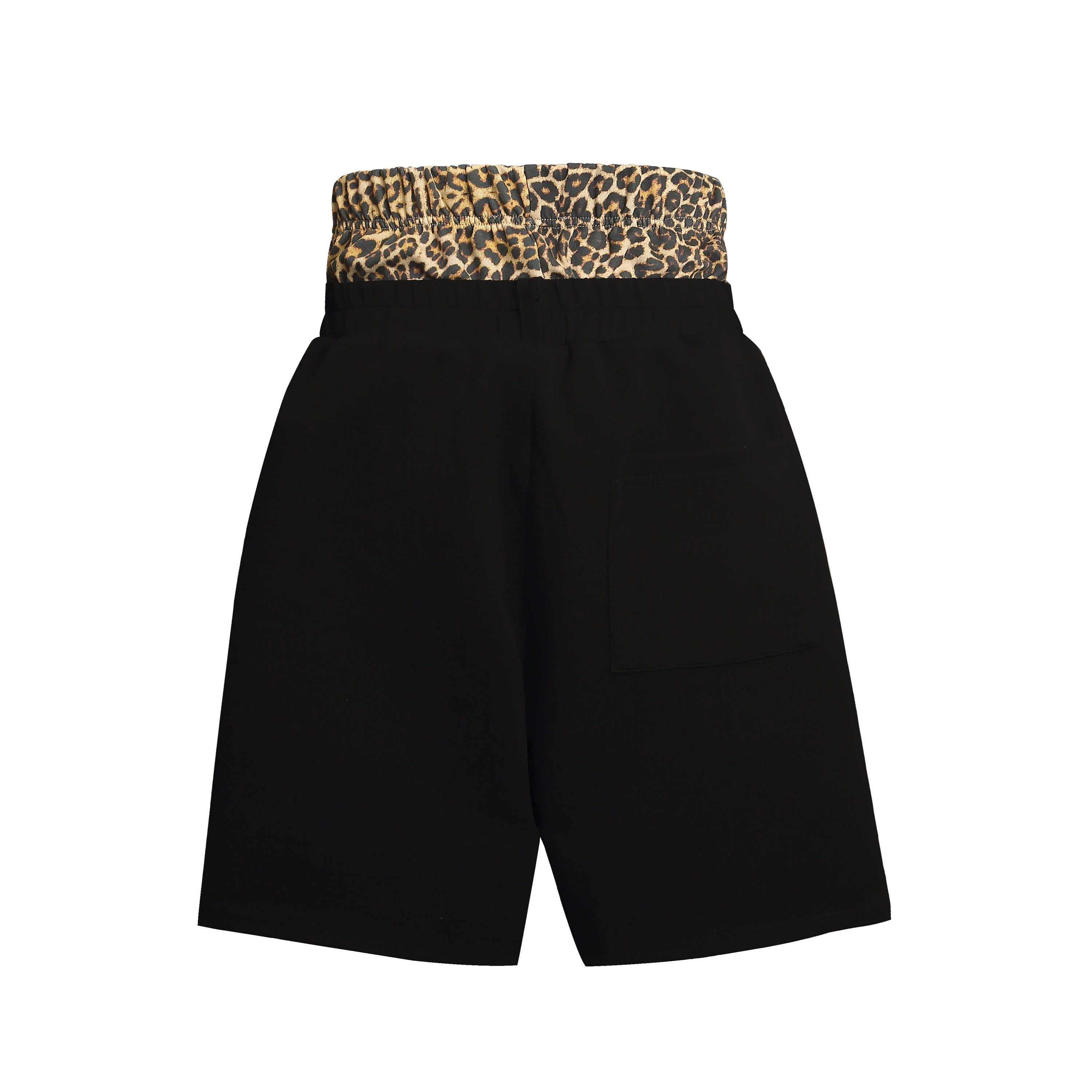 Omirad Leopard Waistband Sport Shorts | Streetwear Shorts