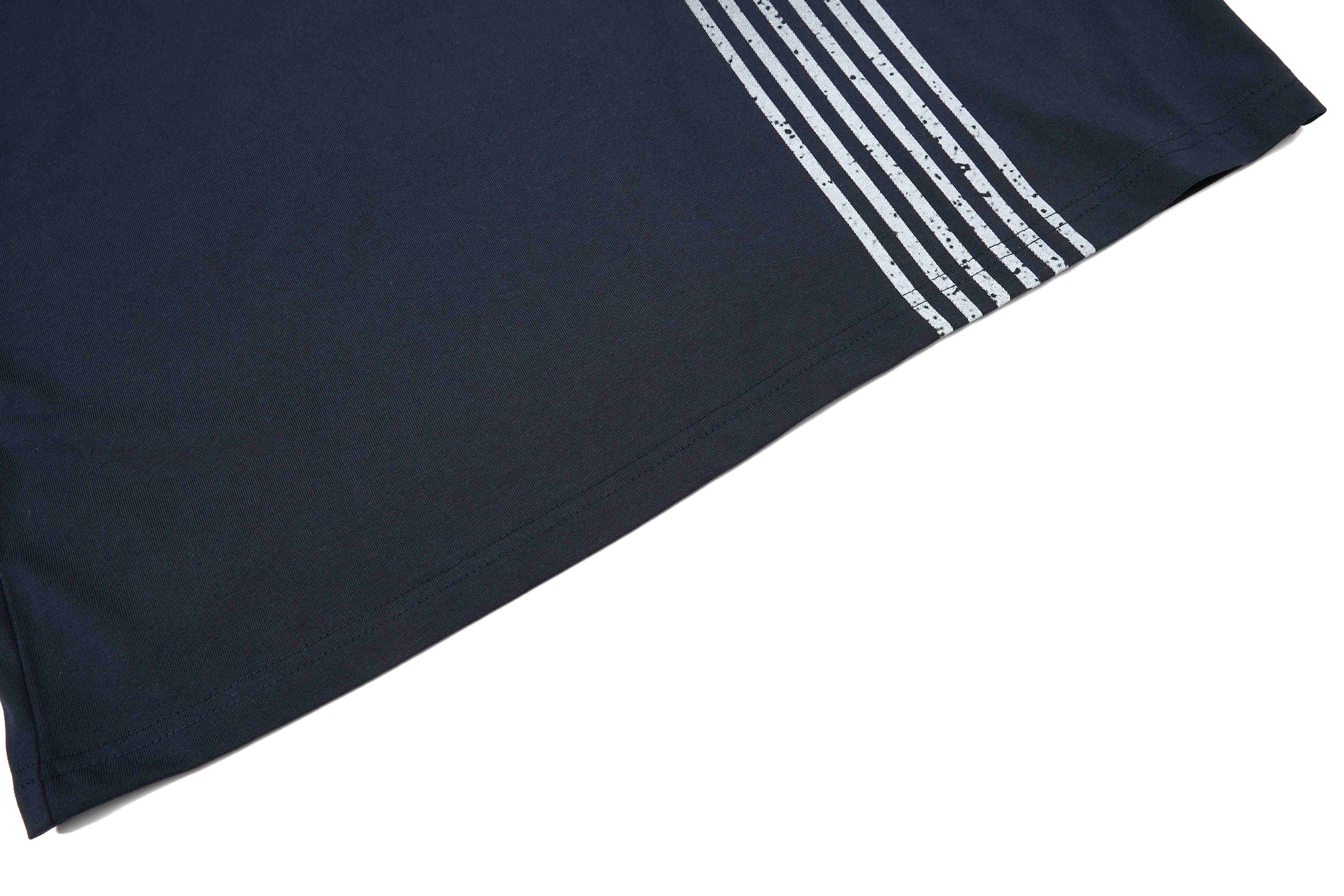 Foramder Velocity Line Sport Tee | Stripe Graphic T-Shirt
