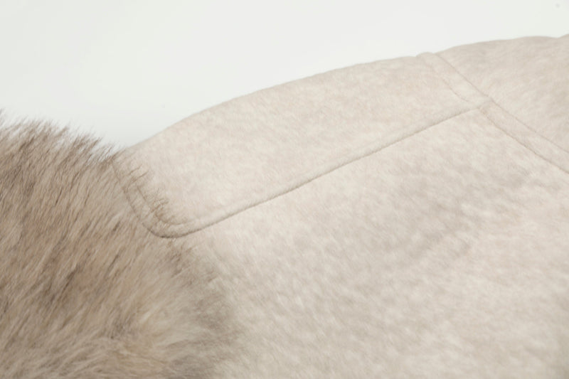 Omirad Fur-Trim Toggle Bomber Jacket | Winter Streetwear
