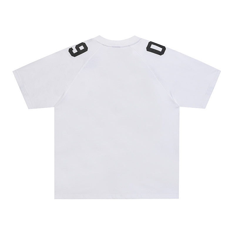 Men's Football-Inspired Stripe Cotton Jersey | MADEGPSR