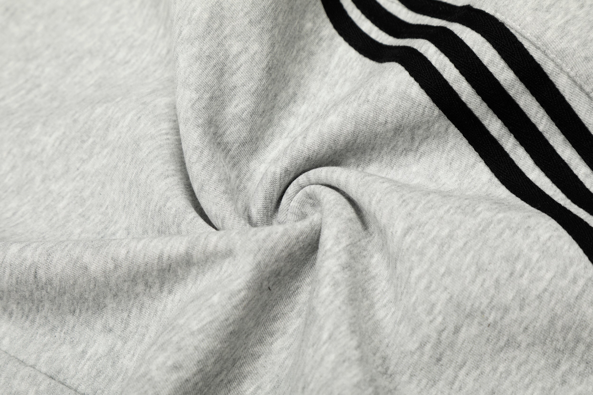 Curved Stripe Wide-Leg Sweatpants | Streetwear Track Pants