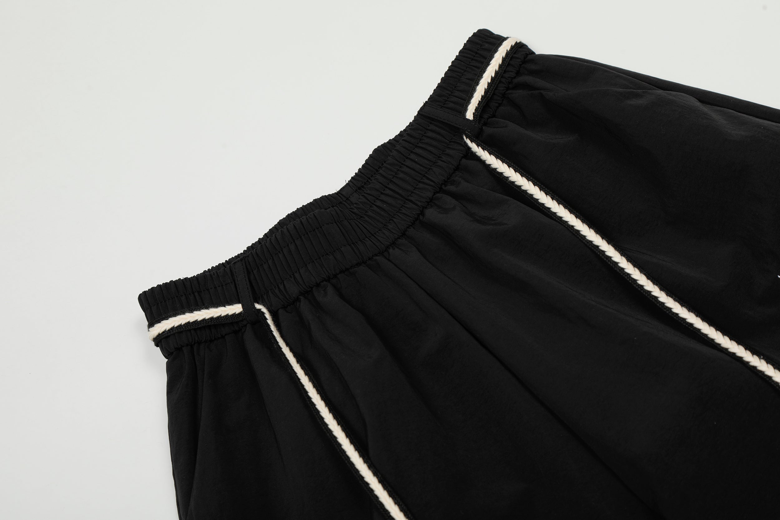 Omirad Star Patch Nylon Wide-Leg Pants | Streetwear Cargo