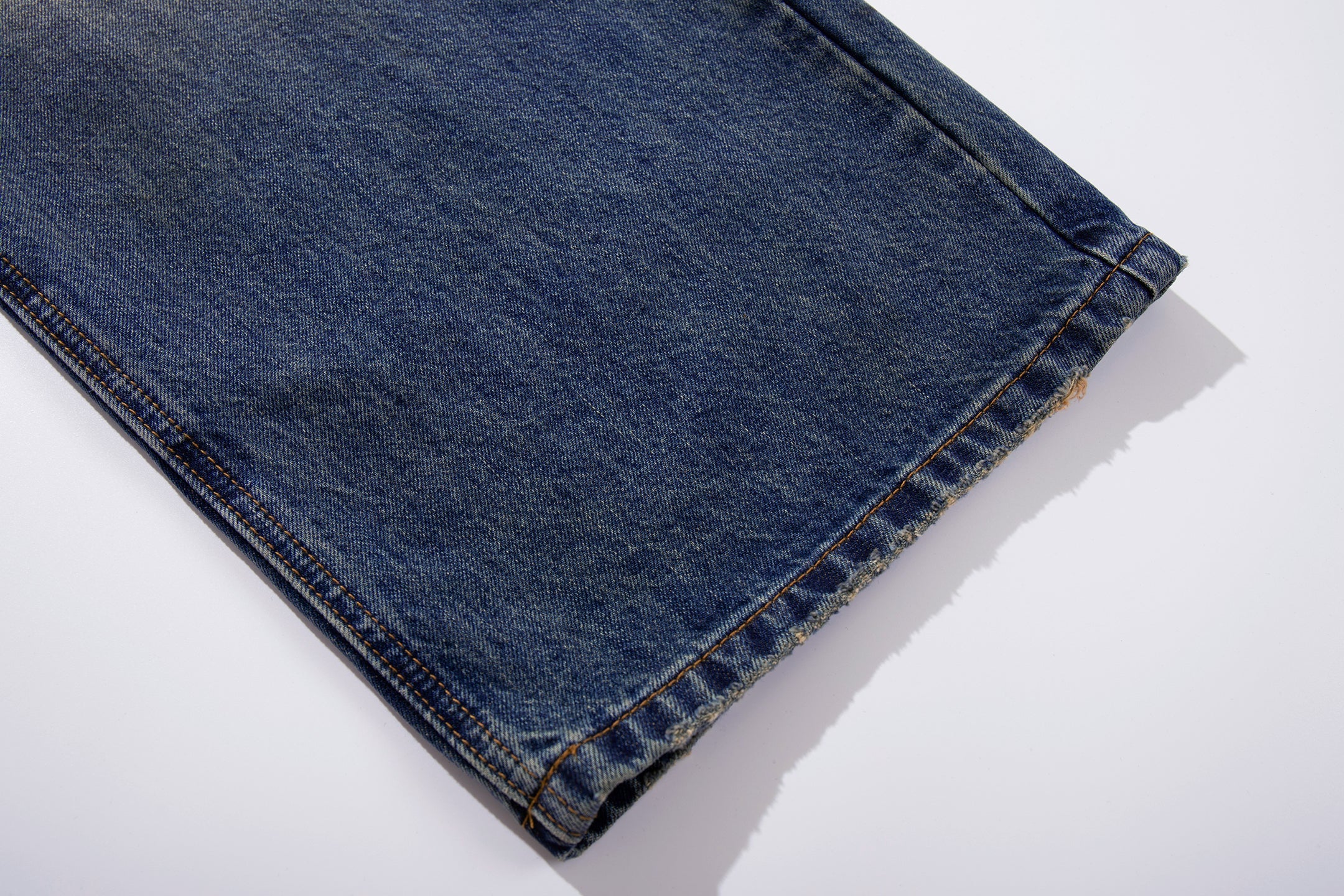 Omirad Destroyed Gradient Wide-Leg Jeans | 100% Cotton