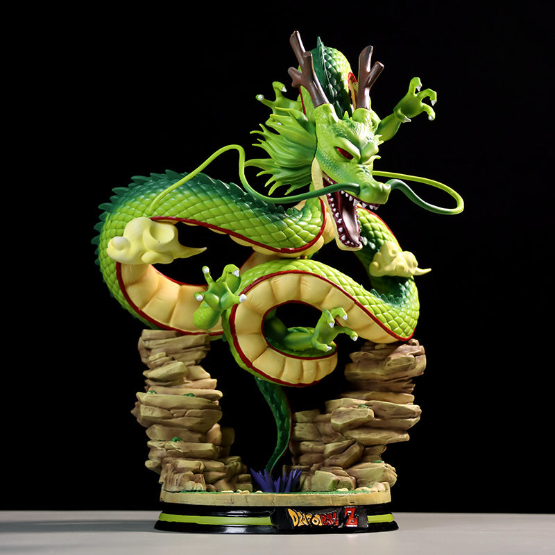 Shenron Dragon Z Collectible Figures – Green and Gold Versions, 35cm, 2.35kg, Stunning Detail