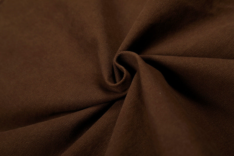 Metal Toggle Cotton Work Jacket | Utility Streetwear