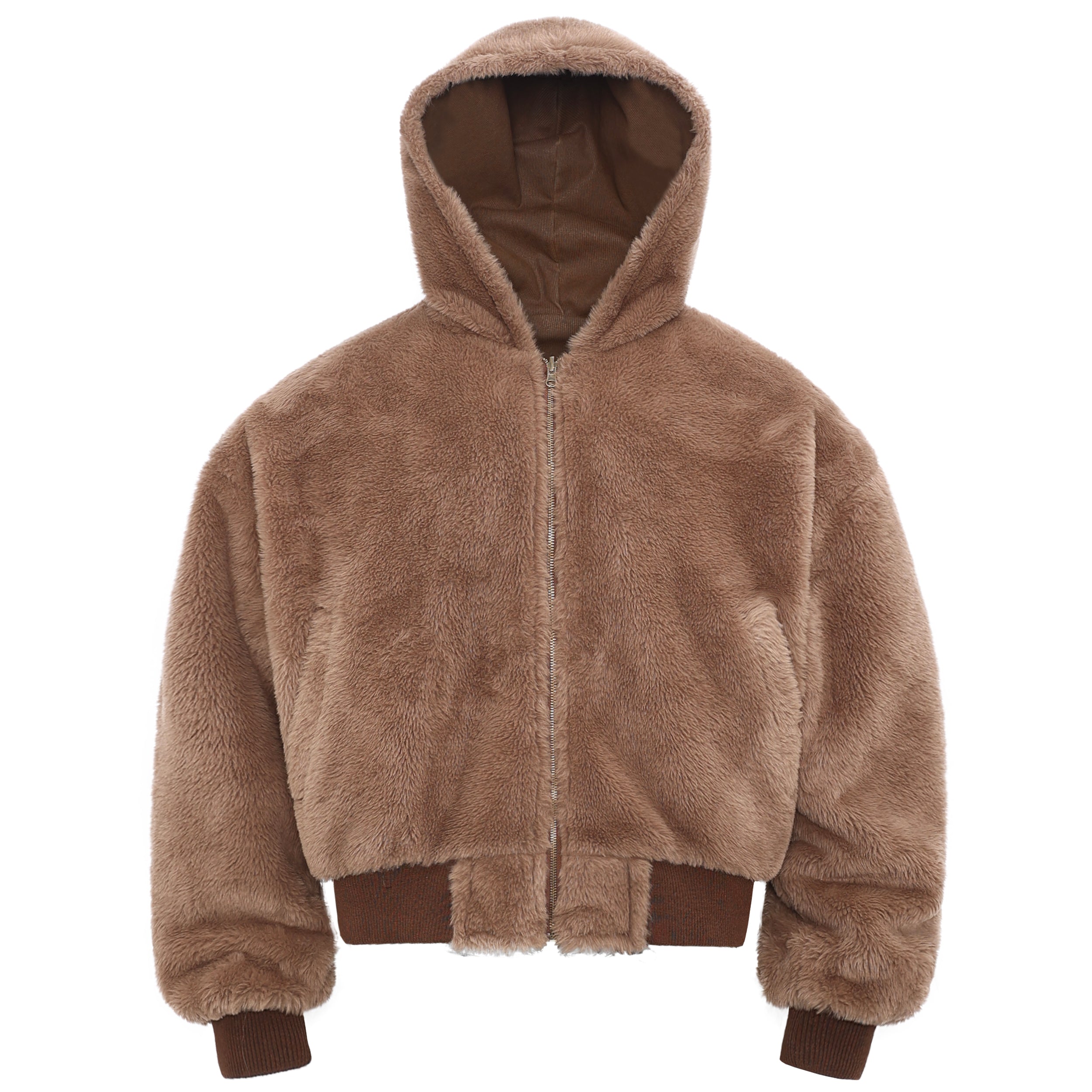 Omirad Reversible Hooded Bomber Jacket | Plush-Lined Streetwear