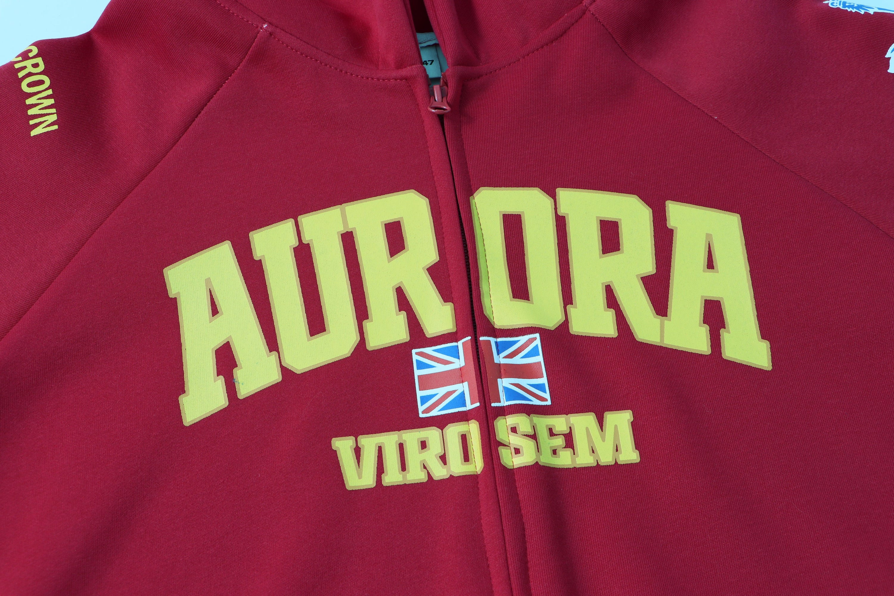 Omirad Aurora Varsity Zip Hoodie | Collegiate Streetwear