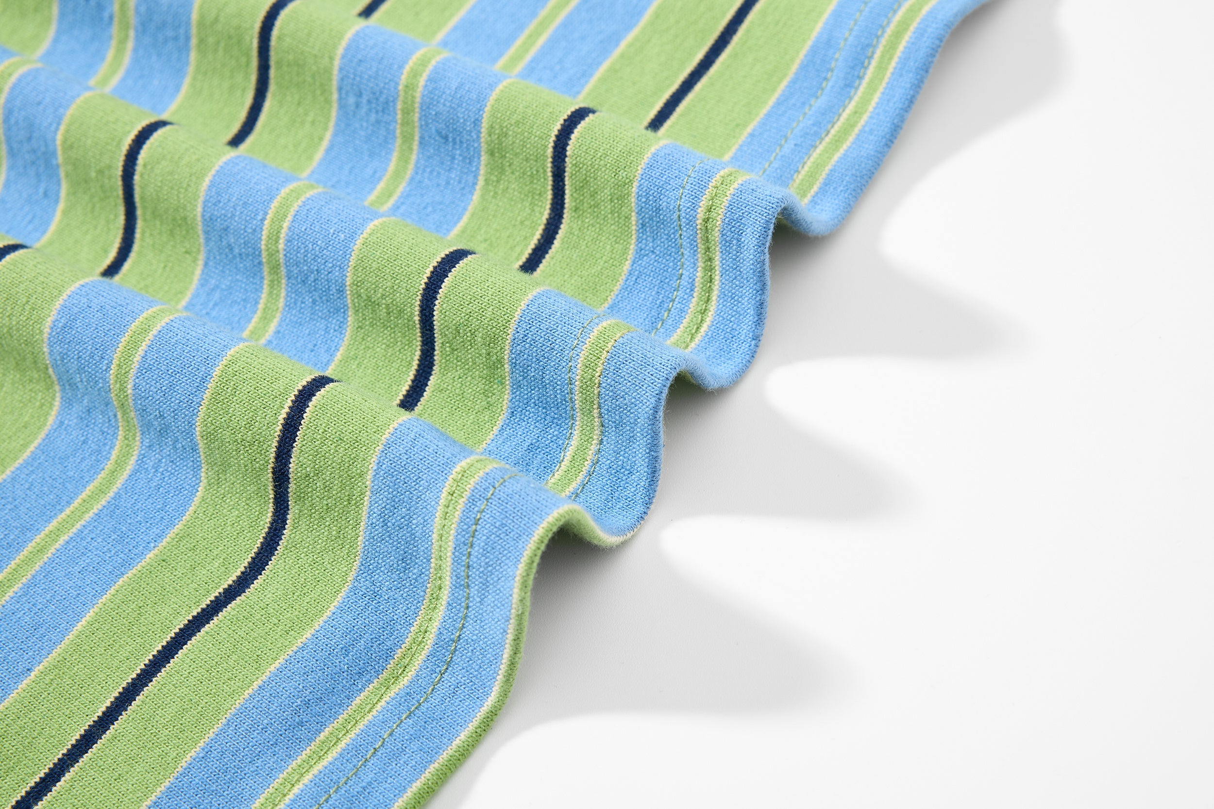 Striped Graphic Layered Polo Shirt | Retro Streetwear