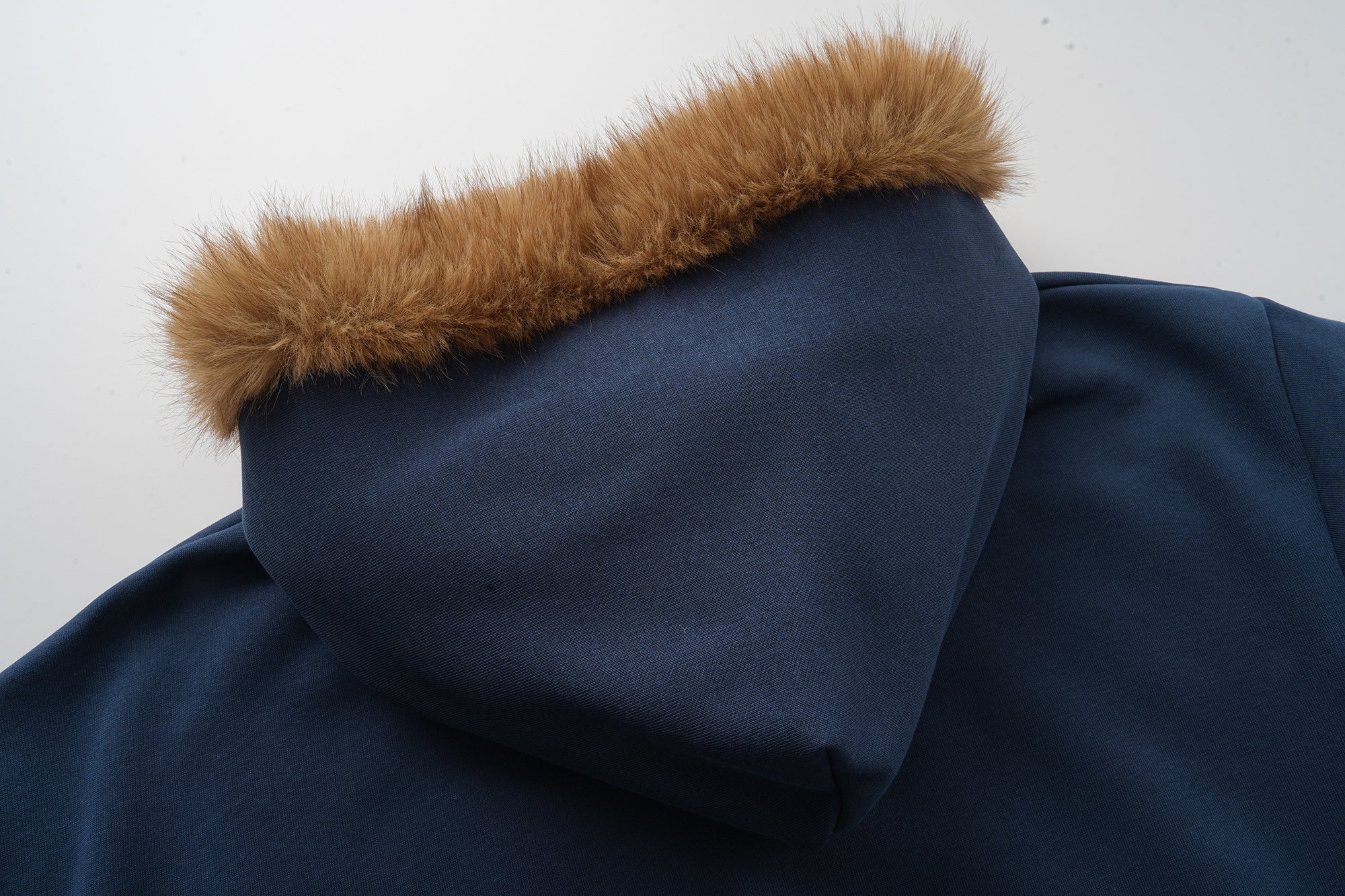 Omirad NYC Fur-Lined Zip Hoodie | Varsity Graphic Hoodie