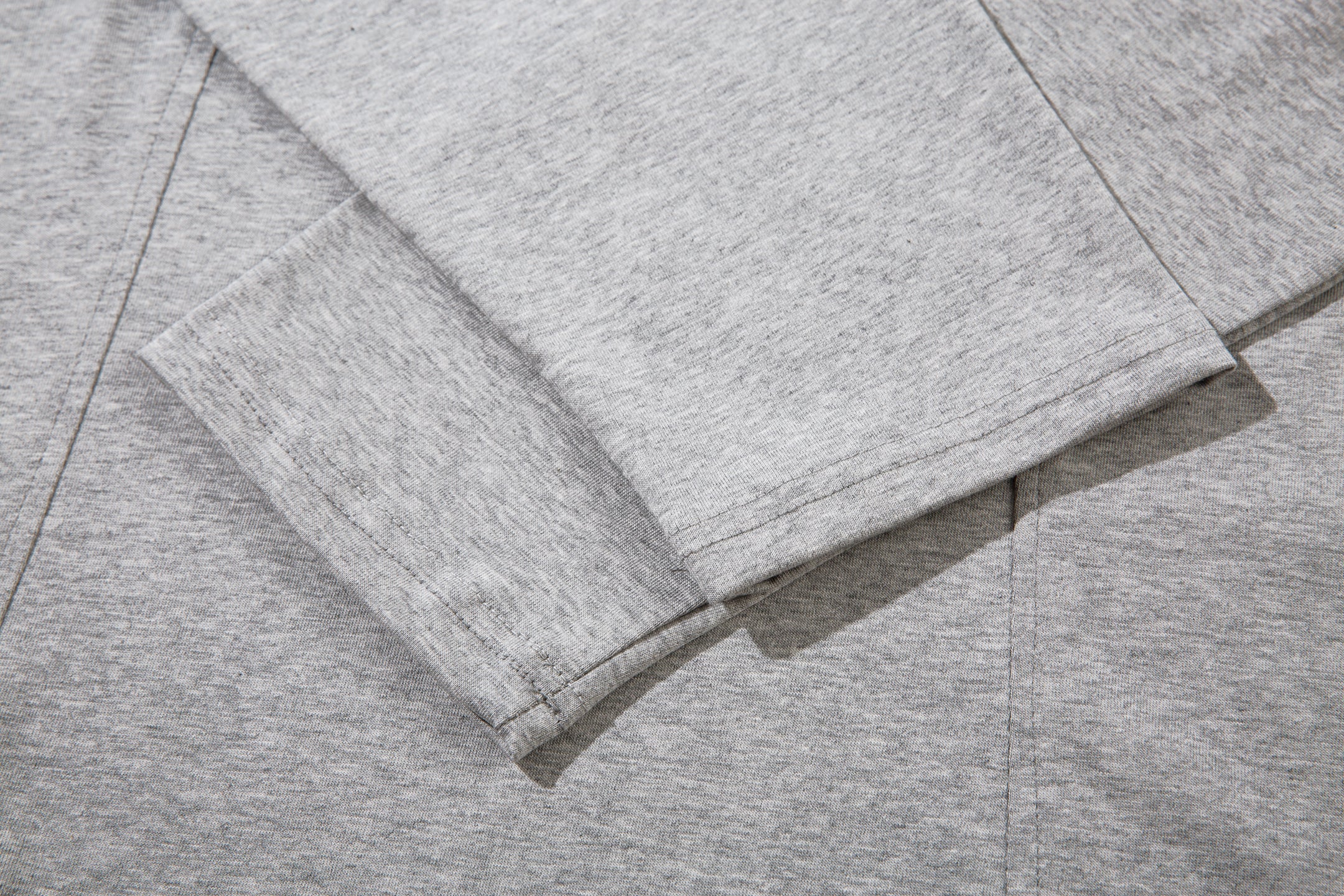 Omirad Structured Panel Long Sleeve Tee | Metal Ring Detail