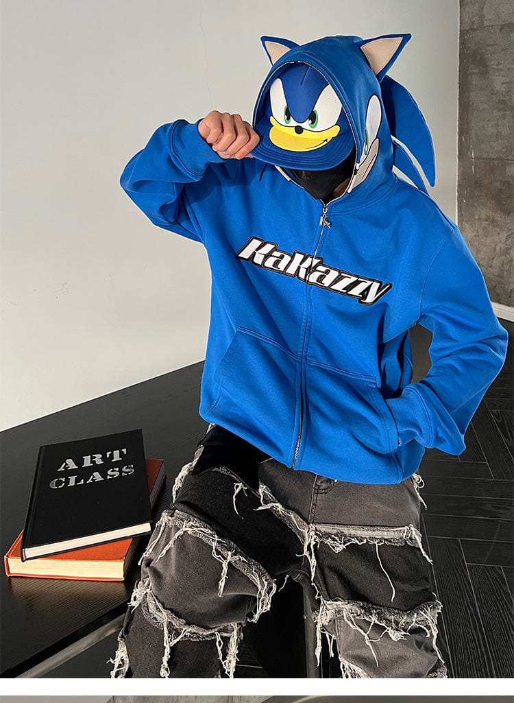 Jacket Hot Topic Zip Up Hoodie Hoodie Hot Topic Shadow The