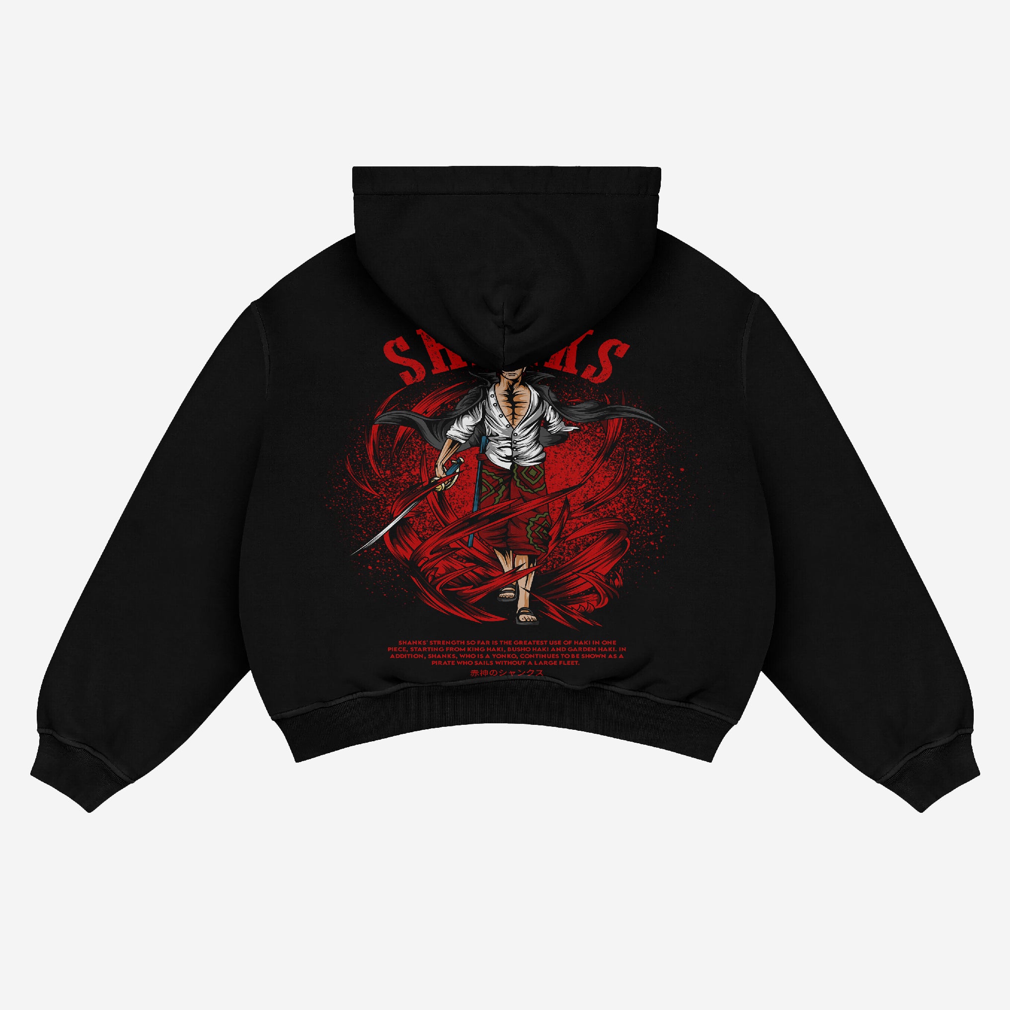 Exclusive Shanks Hoodie - Iconic Anime Design for True Fans