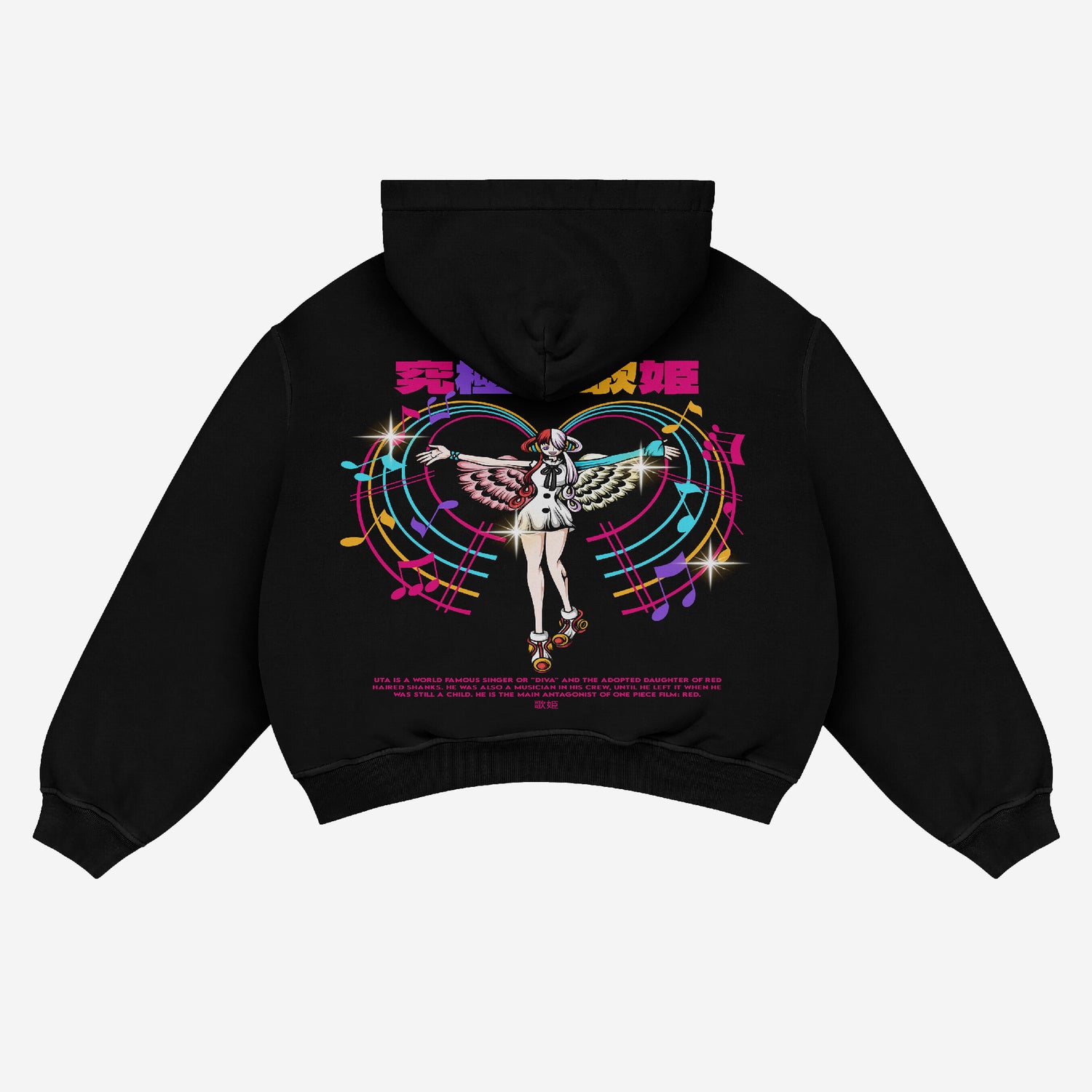 Exclusive Uta Hoodie - Vibrant One Piece Design for True Fans