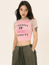 Graphic Crop Tee - Seakoff