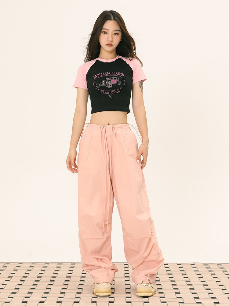 Graphic Crop Tee - Seakoff