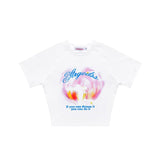 Graphic Crop Tee - Seakoff