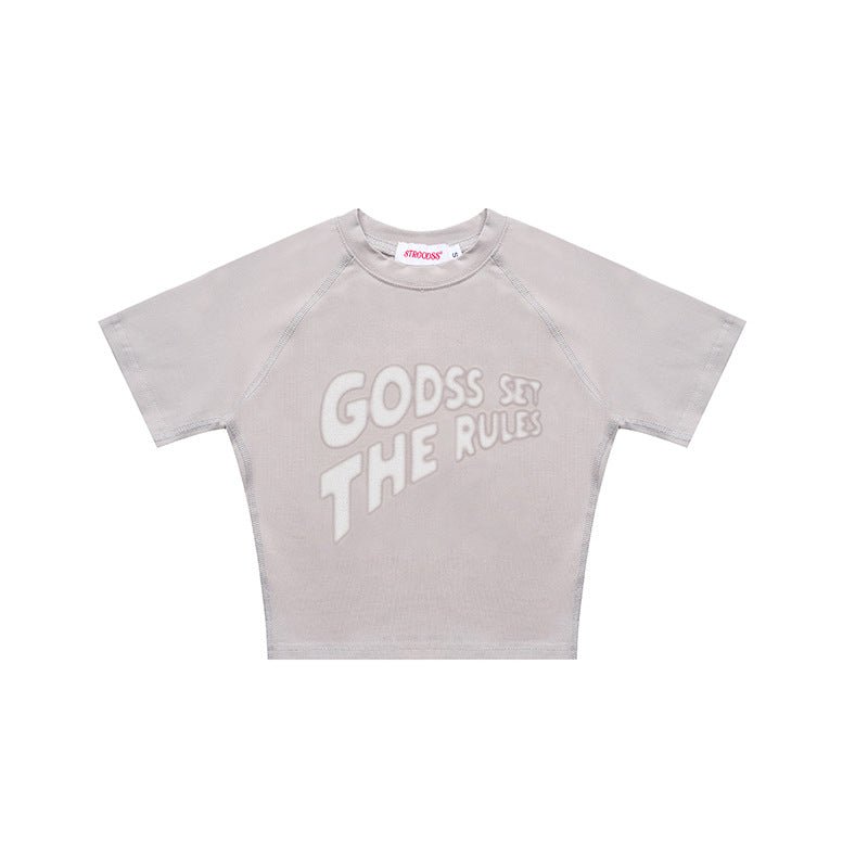 Graphic Crop Tee - Seakoff