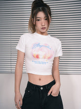 Graphic Crop Tee - Seakoff