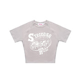 Graphic Crop Tee - Seakoff