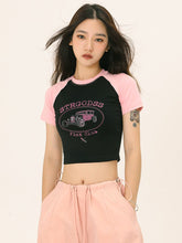 Graphic Crop Tee - Seakoff