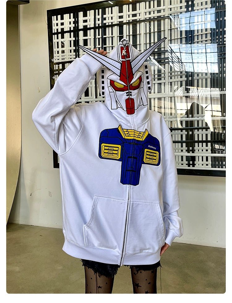 GUNDAM Full-Zip Hoodie - Seakoff