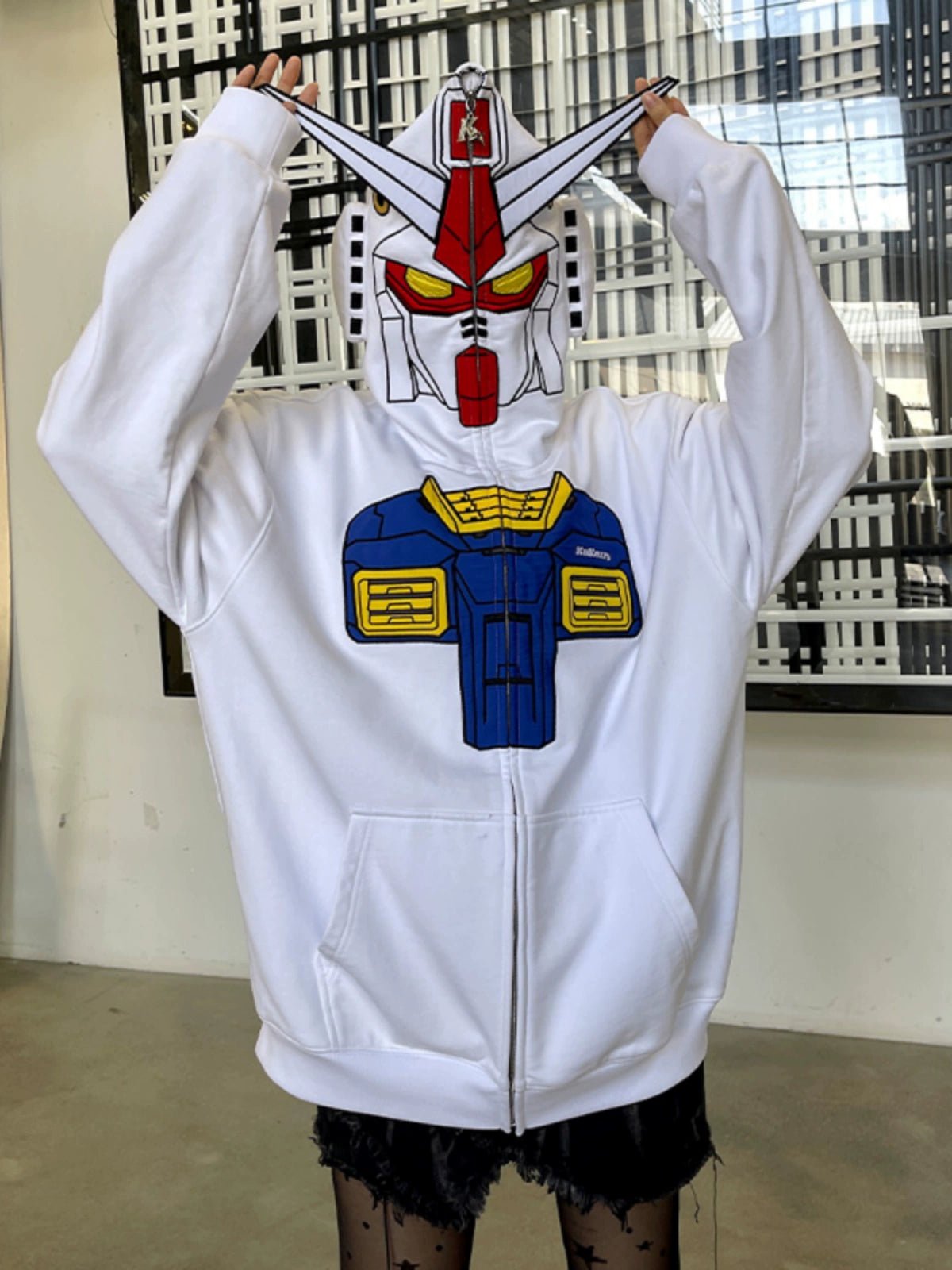 GUNDAM Full-Zip Hoodie - Seakoff