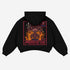 Jujutsu Kaisen Sukuna Fire Anime Hoodie - Embrace the Power of the King of Curses - Seakoff