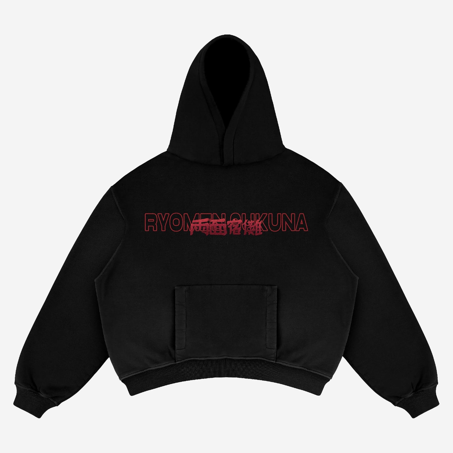 Jujutsu Kaisen Sukuna Fire Anime Hoodie - Embrace the Power of the King of Curses - Seakoff