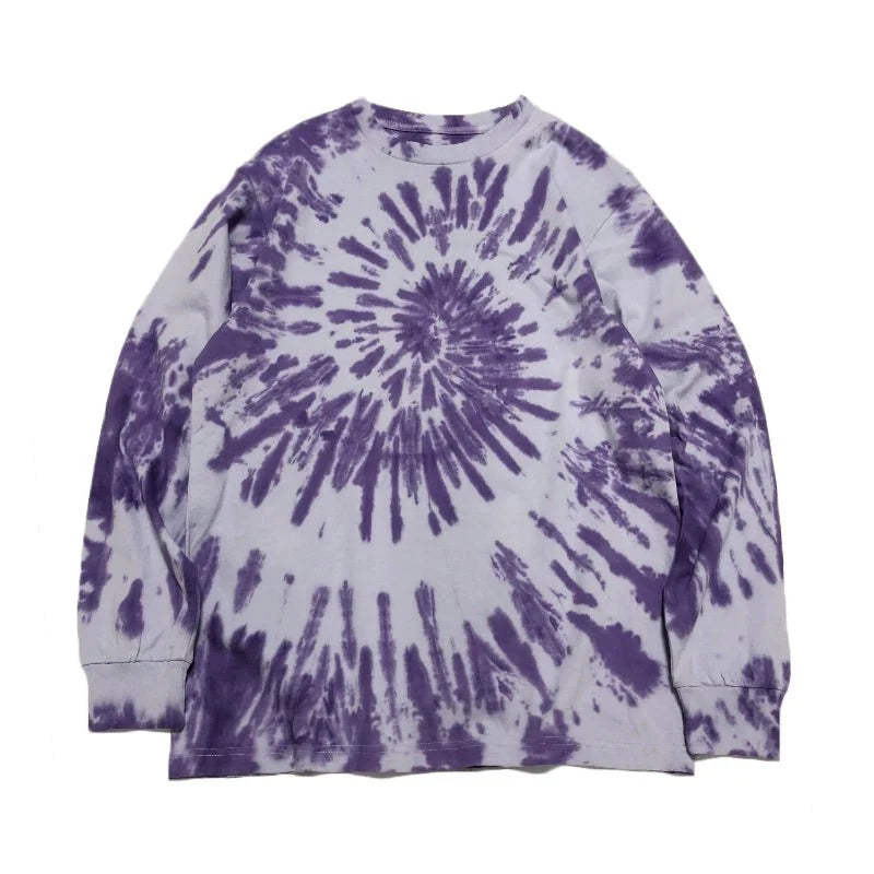 Long Sleeve Tie Dye T - Shirts for Men and Women - Vibrant and Comfortable Casual Wear - Seakoff