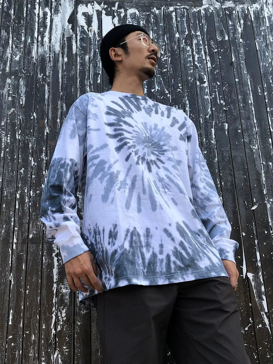 Long Sleeve Tie Dye T - Shirts for Men and Women - Vibrant and Comfortable Casual Wear - Seakoff