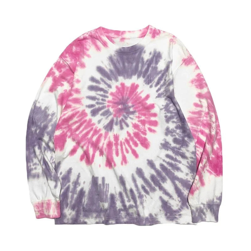 Long Sleeve Tie Dye T - Shirts for Men and Women - Vibrant and Comfortable Casual Wear - Seakoff