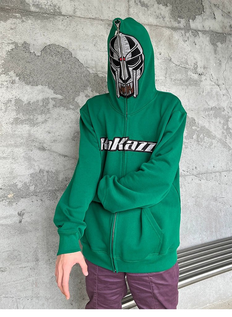 MF Doom Full Zip Hoodie - Seakoff