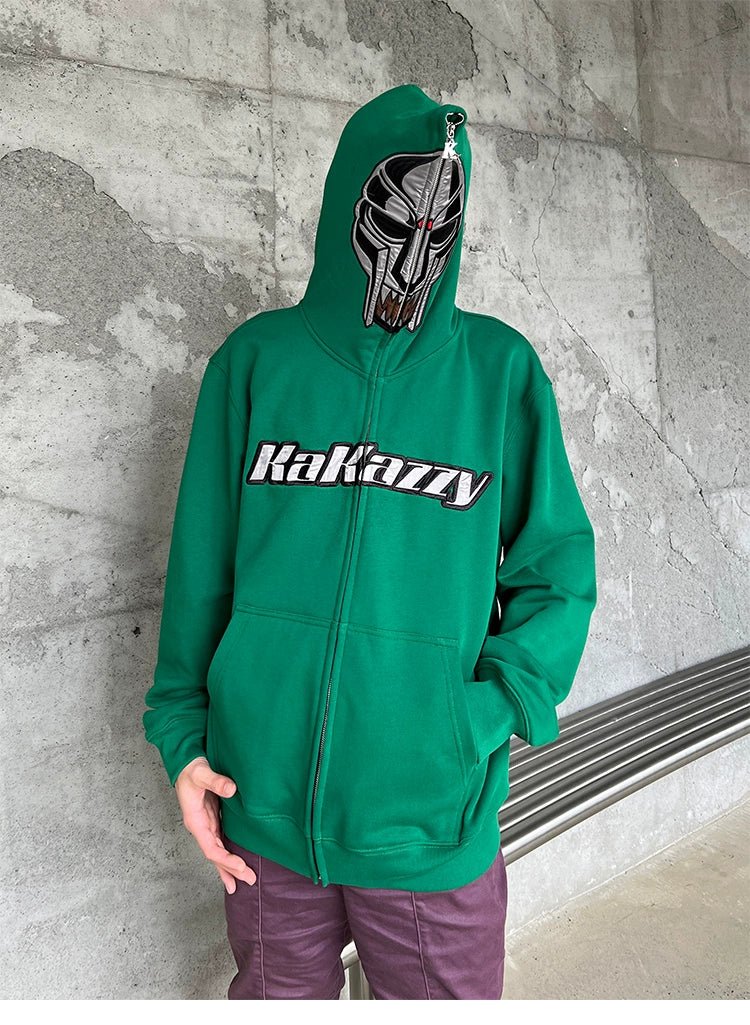 MF Doom Full Zip Hoodie - Seakoff