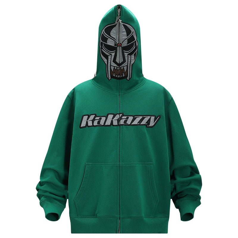 MF Doom Full Zip Hoodie - Seakoff