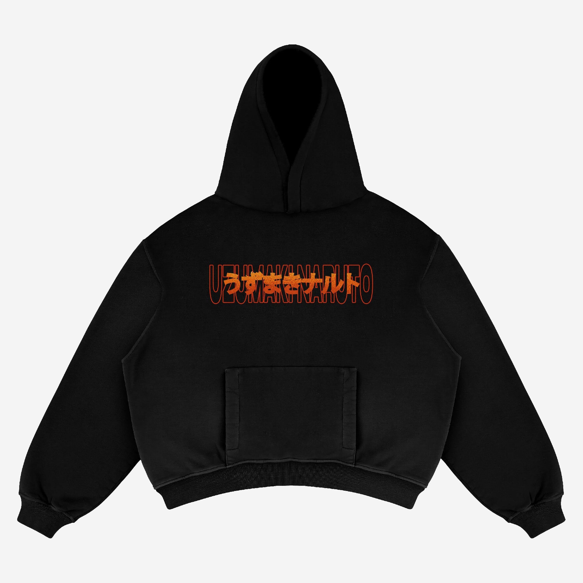 Naruto and Kurama Fusion Anime Hoodie - Unleash the Power of Rasengan - Seakoff