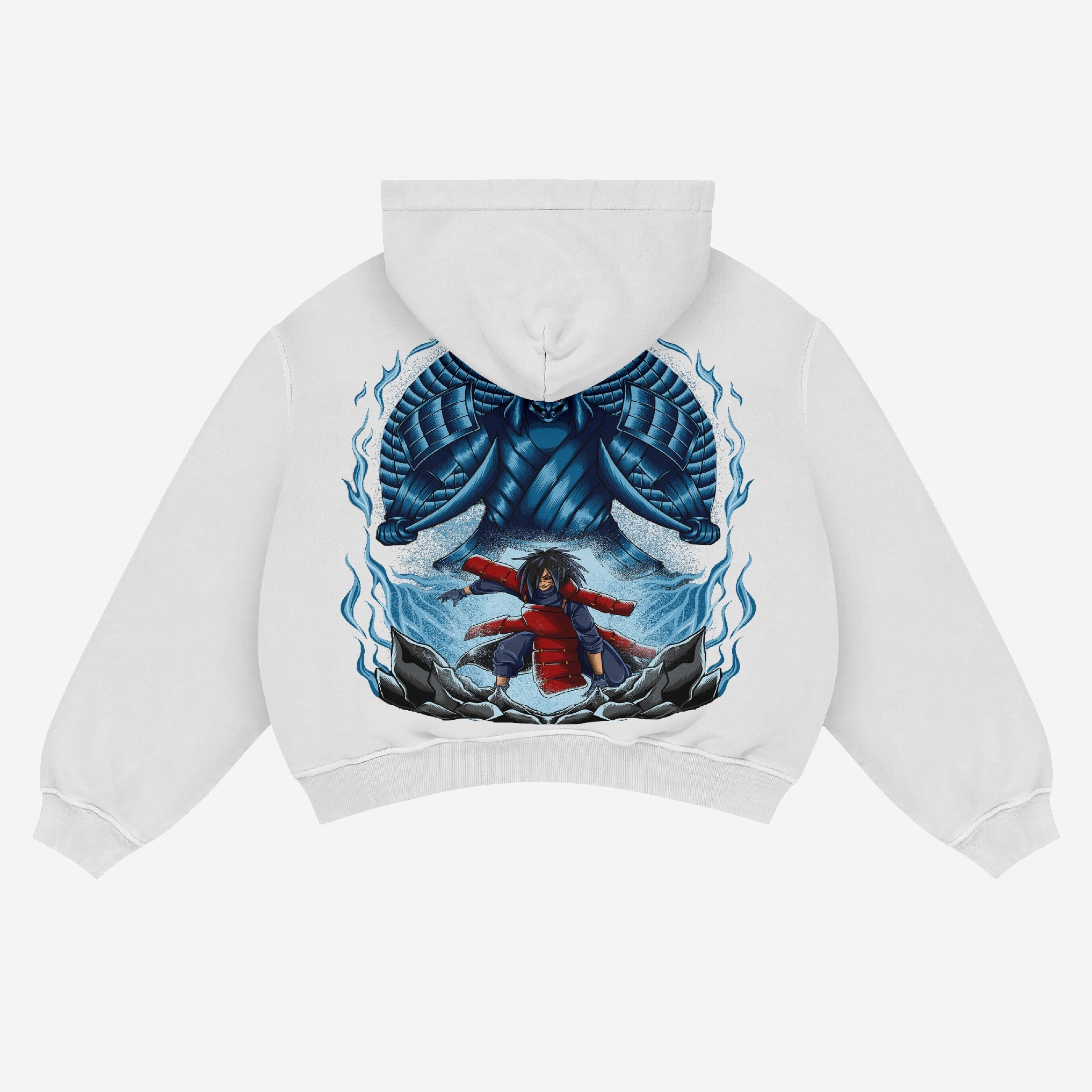 Naruto Madara Uchiha Susanoo Anime Hoodie - Unleash the Power of the Uchiha Clan - Seakoff