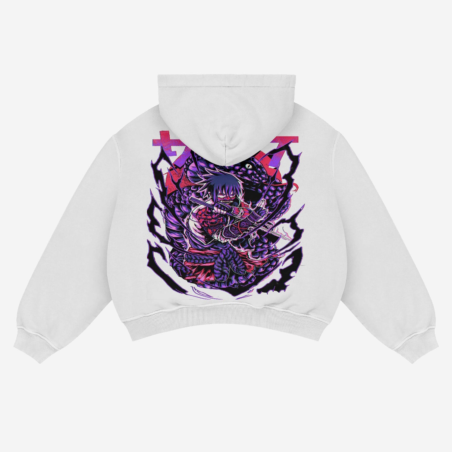 Naruto Sasuke Uchiha Anime Hoodie - Embrace the Power of the Sharingan - Seakoff