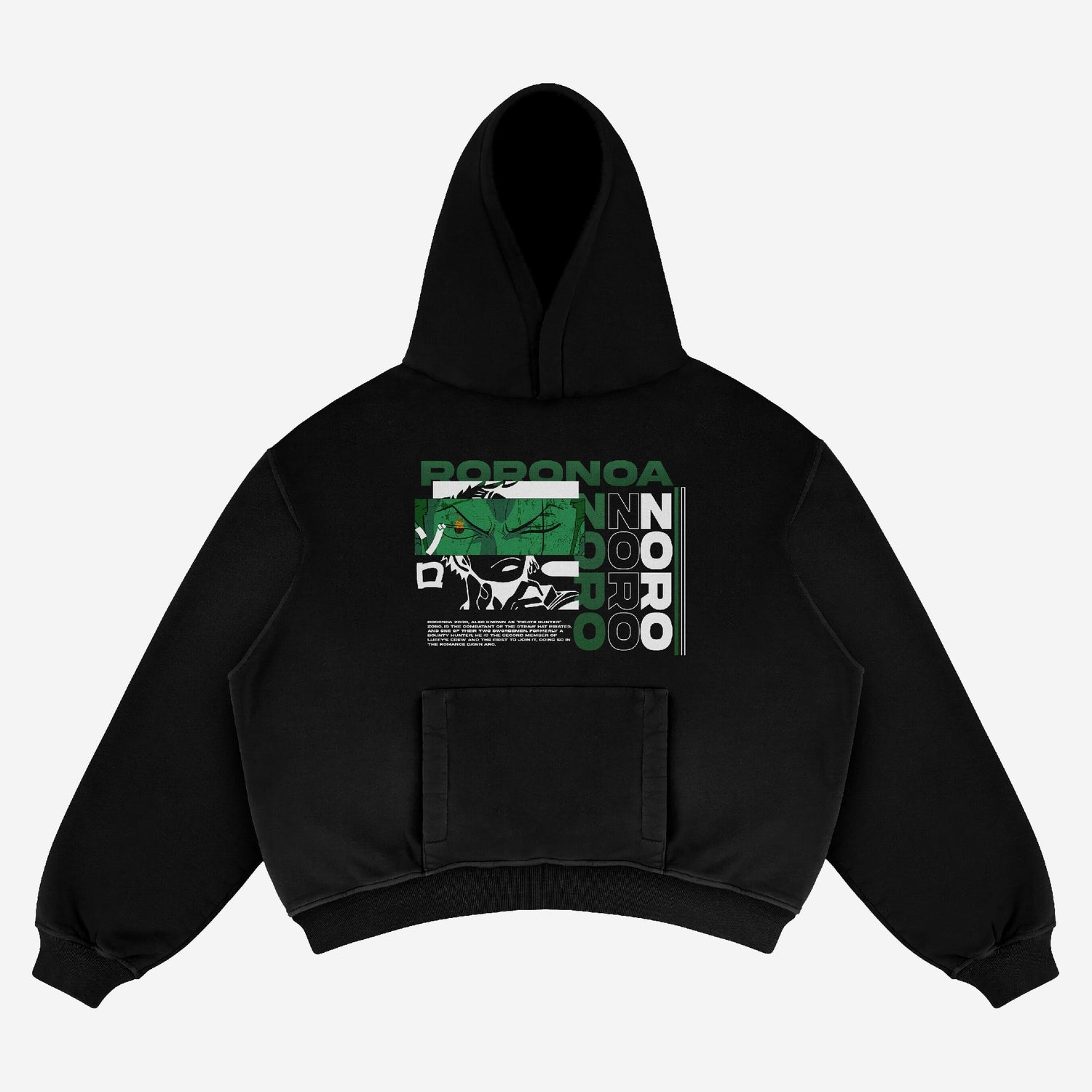 One Piece Roronoa Zoro Dragon Anime Hoodie - Embrace the Swordmaster&