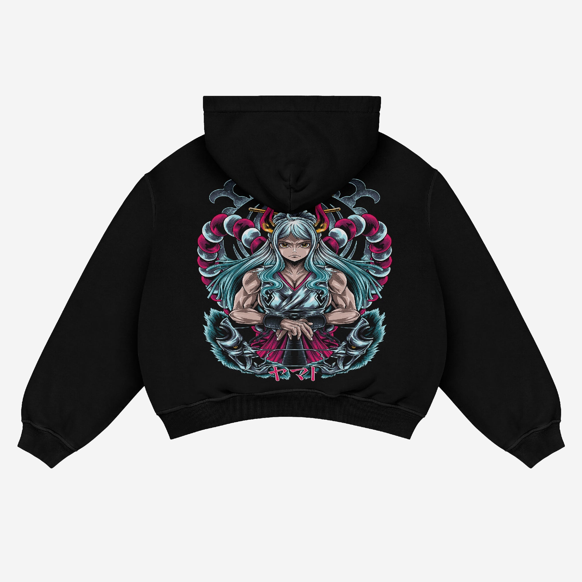 One Piece Yamato Anime Hoodie - Embrace the Strength of the Oni Princess - Seakoff