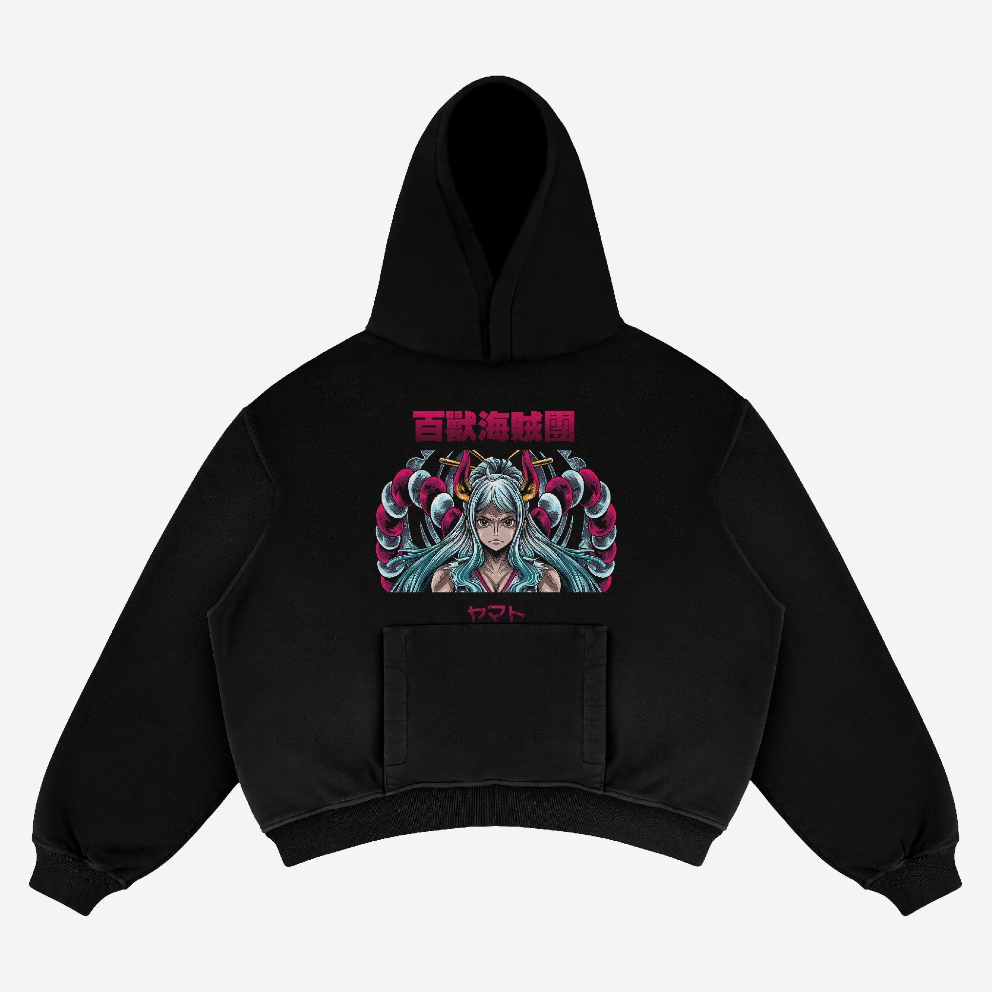 One Piece Yamato Anime Hoodie - Embrace the Strength of the Oni Princess - Seakoff