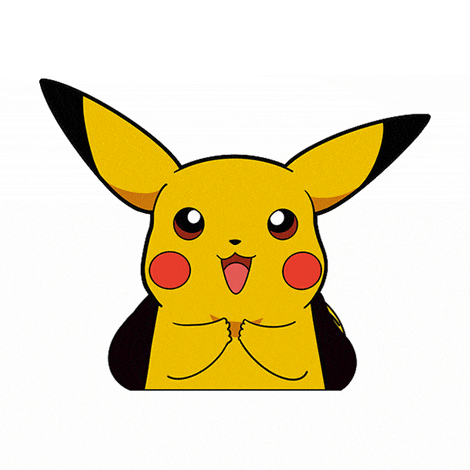 Pikachu Motion Sticker - Seakoff